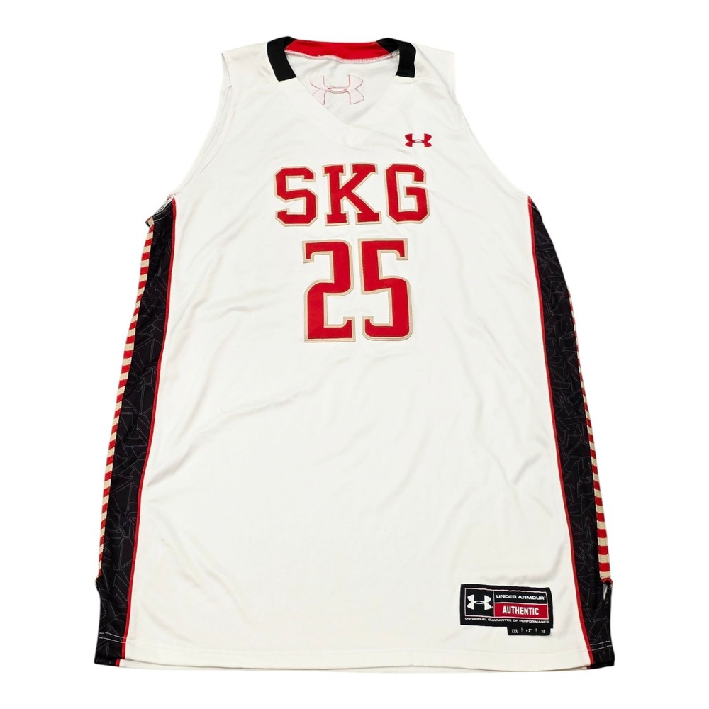 Men's Under Armour Seckinger HS SKG Buford GA Basketball Jersey 2012 Sz 2XL +2"